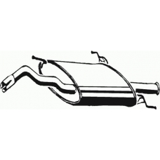 20.005 ASMET Глушитель выхлопных газов конечный