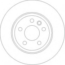 DF4208 TRW Тормозной диск