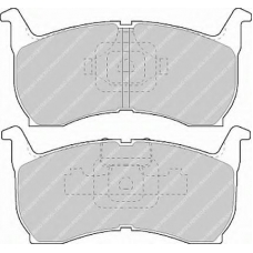 FDB304 FERODO Комплект тормозных колодок, дисковый тормоз