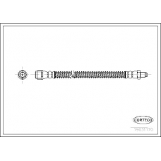19031170 CORTECO Тормозной шланг