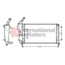 73002083 VAN WEZEL Радиатор, охлаждение двигателя