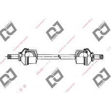 DL1154 DJ PARTS Тяга / стойка, стабилизатор