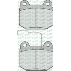 05P434 LPR Комплект тормозных колодок, дисковый тормоз