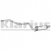 260191 KLARIUS Средний глушитель выхлопных газов
