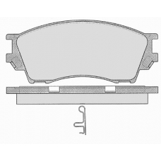 851.0 RAICAM Комплект тормозных колодок, дисковый тормоз