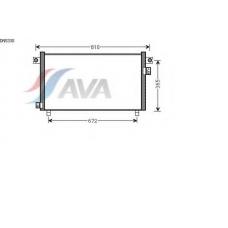 DN5330 AVA Конденсатор, кондиционер