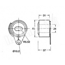 ITB-6525 IPS Parts Устройство для натяжения ремня, ремень грм
