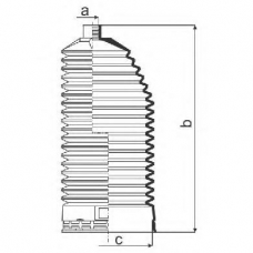 493810 GOMET Пыльник, рулевое управление
