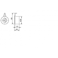 TKR 9083 TIMKEN Натяжной ролик, ремень грм