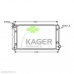 31-2057 KAGER Радиатор, охлаждение двигателя