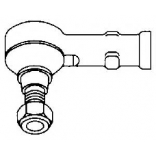 44307 SPIDAN Наконечник поперечной рулевой тяги