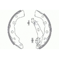 18492730628 S.b.s. Комплект тормозных колодок