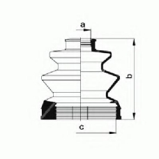 QJB1014 QUINTON HAZELL Комплект пылника, приводной вал