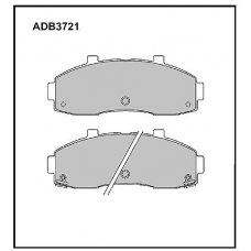 ADB3721 Allied Nippon Тормозные колодки