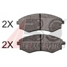 36717 OE ABS Комплект тормозных колодок, дисковый тормоз