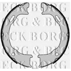 BBS6391 BORG & BECK Комплект тормозных колодок