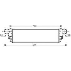 30004297 VAN WEZEL Интеркулер
