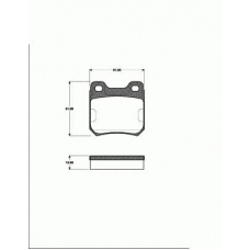1501223603 S.b.s. Комплект тормозных колодок, дисковый тормоз