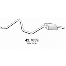 42.7039 ASSO Глушитель выхлопных газов конечный