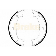SH2555 BRAKE ENGINEERING Комплект тормозных колодок, стояночная тормозная с