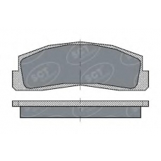 SP 179 SCT Комплект тормозных колодок, дисковый тормоз