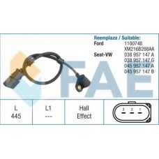 79164 FAE Датчик частоты вращения, управление двигателем; да