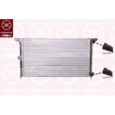 9590302188 KLOKKERHOLM Радиатор, охлаждение двигателя