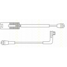 8115 11034 TRISCAN Сигнализатор, износ тормозных колодок
