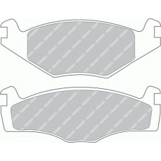 FDB419 FERODO Комплект тормозных колодок, дисковый тормоз
