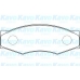 BP-6505 KAVO PARTS Комплект тормозных колодок, дисковый тормоз