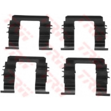 PFK511 TRW Комплектующие, колодки дискового тормоза