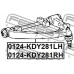 0124-KDY281RH FEBEST Рычаг независимой подвески колеса, подвеска колеса