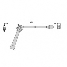 134374 Huco Комплект проводов зажигания