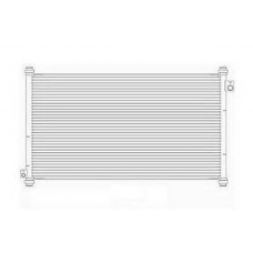 2065740 ORDONEZ Конденсатор, кондиционер