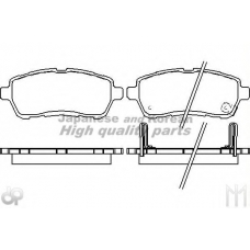 D091-09 ASHUKI Комплект тормозных колодок, дисковый тормоз