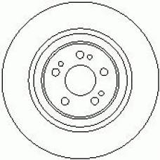 6644 10 KAWE Тормозной диск