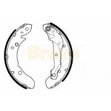 SH2152 BRAKE ENGINEERING Комплект тормозных колодок