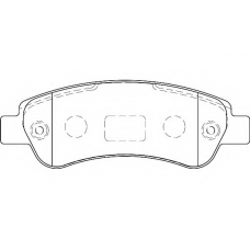 WBP24465A WAGNER LOCKHEED Комплект тормозных колодок, дисковый тормоз