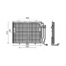 QCN291 QUINTON HAZELL Конденсатор, кондиционер