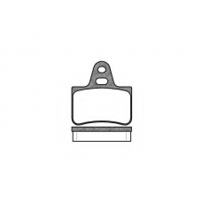 P3693.00 WOKING Комплект тормозных колодок, дисковый тормоз