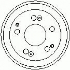 6875 00 KAWE Тормозной диск