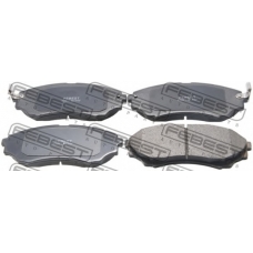 0501-BT50F FEBEST Комплект тормозных колодок, дисковый тормоз