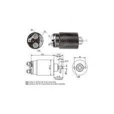 ZM1762 ERA Тяговое реле, стартер