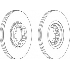 WGR1113-1 WAGNER LOCKHEED Тормозной диск