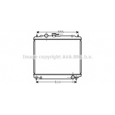 MTA2109 AVA Радиатор, охлаждение двигателя