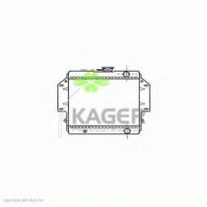 31-1046 KAGER Радиатор, охлаждение двигателя