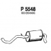 P5548 FENNO Глушитель выхлопных газов конечный