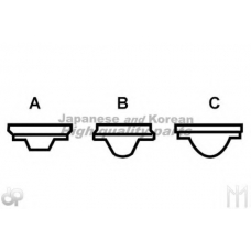 H104-70 ASHUKI Ремень ГРМ