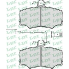 05P316 LPR Комплект тормозных колодок, дисковый тормоз