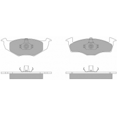FBP-0984 FREMAX Комплект тормозных колодок, дисковый тормоз